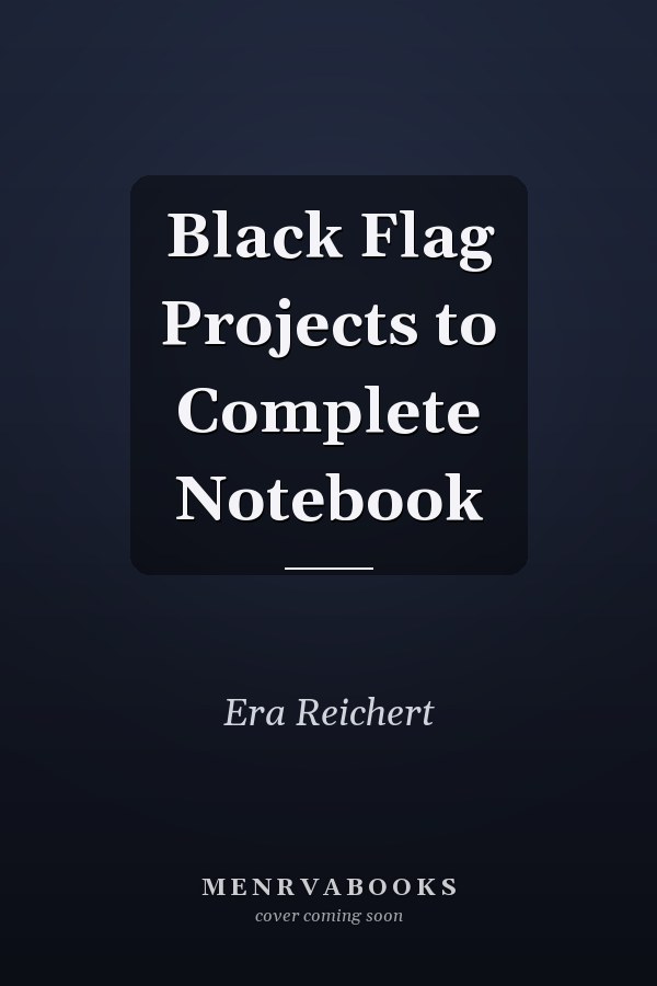 Black Flag Projects to Complete Notebook