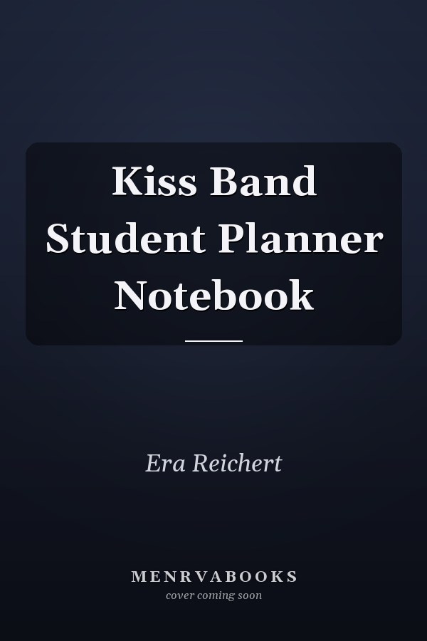 Kiss Band Student Planner Notebook