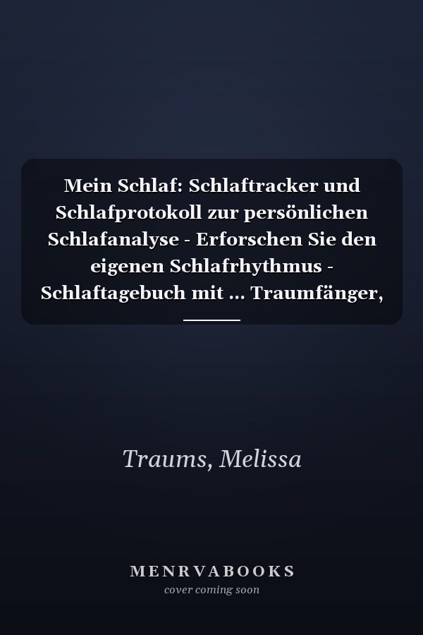 Mein Schlaf: Schlaftracker und Schlafprotokoll zur persönlichen Schlafanalyse - Erforschen Sie den eigenen Schlafrhythmus - Schlaftagebuch mit ... Traumfänger, 6x9. (German Edition)