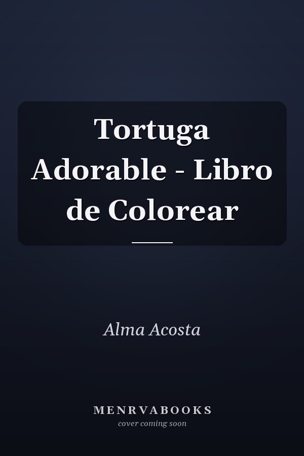Tortuga Adorable - Libro de Colorear 