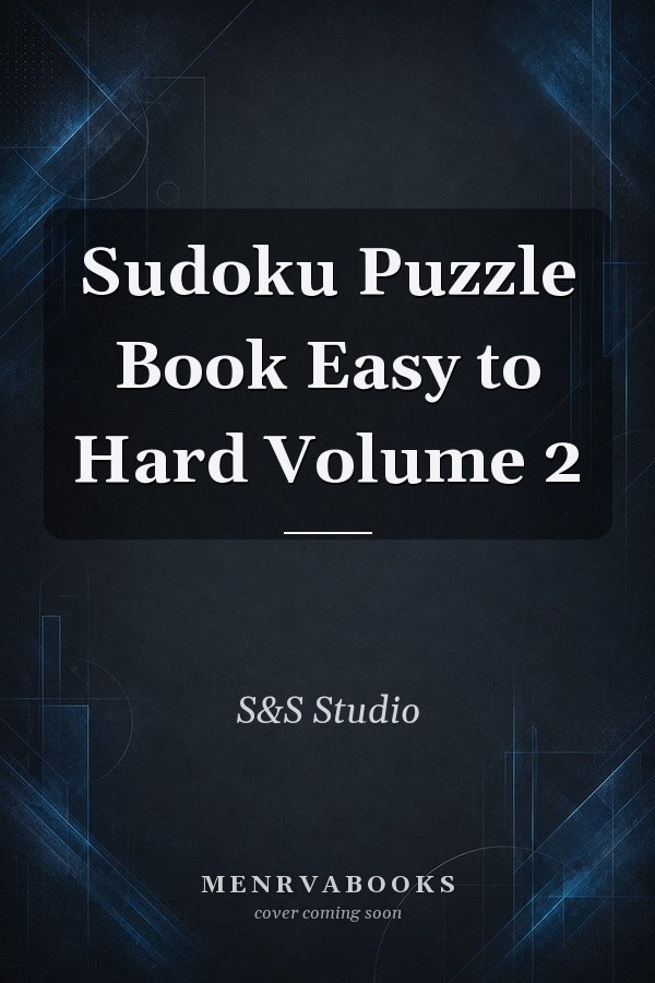 Sudoku Puzzle Book Easy to Hard Volume 2