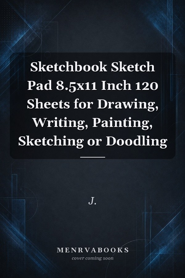 Sketchbook Sketch Pad 8.5x11 Inch 120 Sheets for Drawing, Writing, Painting, Sketching or Doodling
