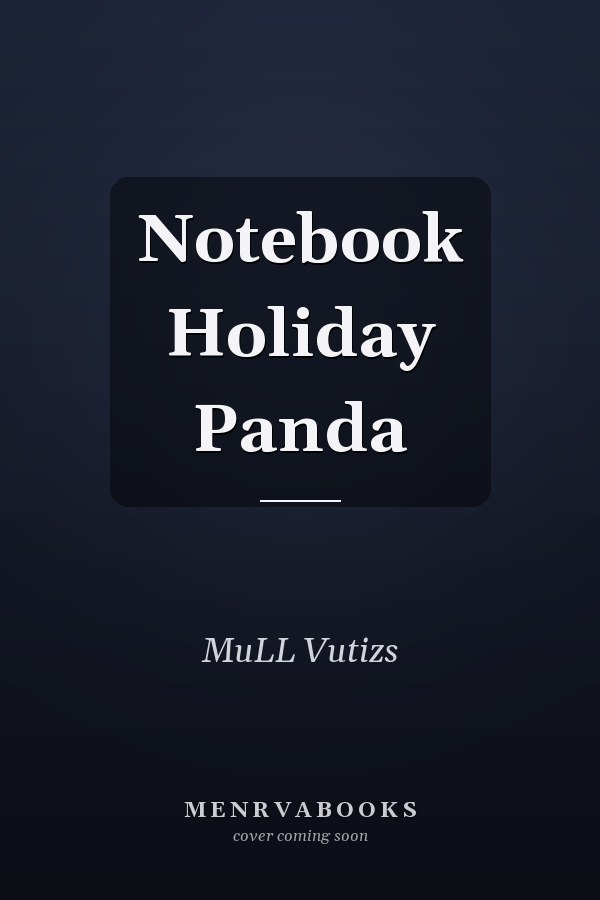 Notebook Holiday Panda