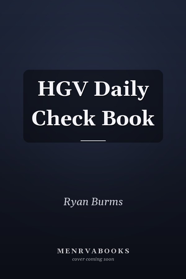 HGV Daily Check Book