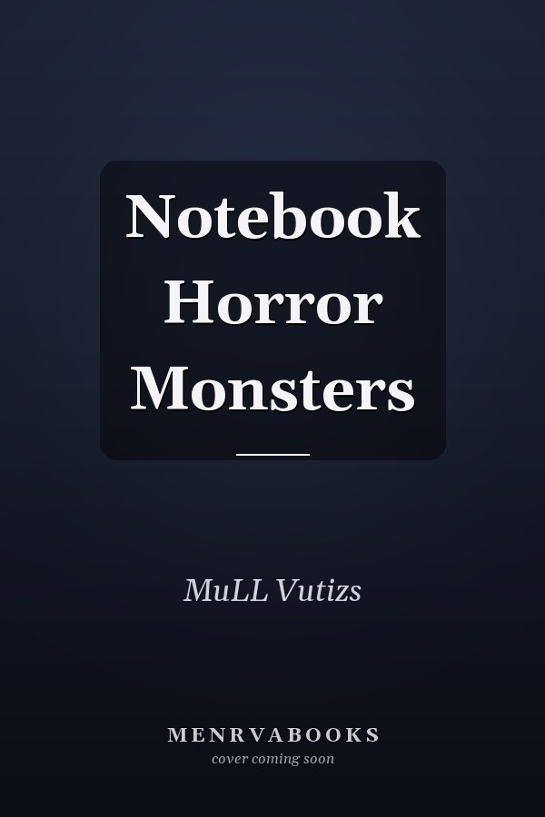 Notebook Horror Monsters