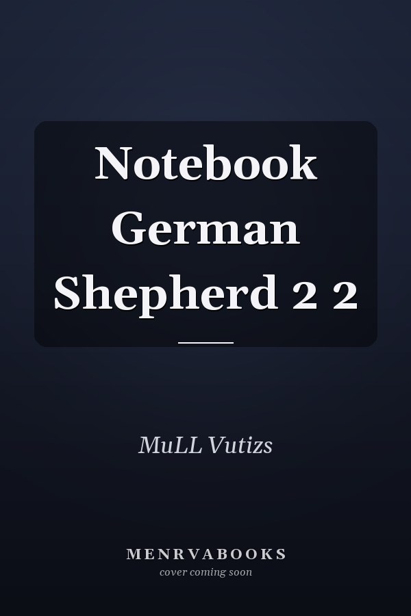 Notebook German Shepherd 2 2