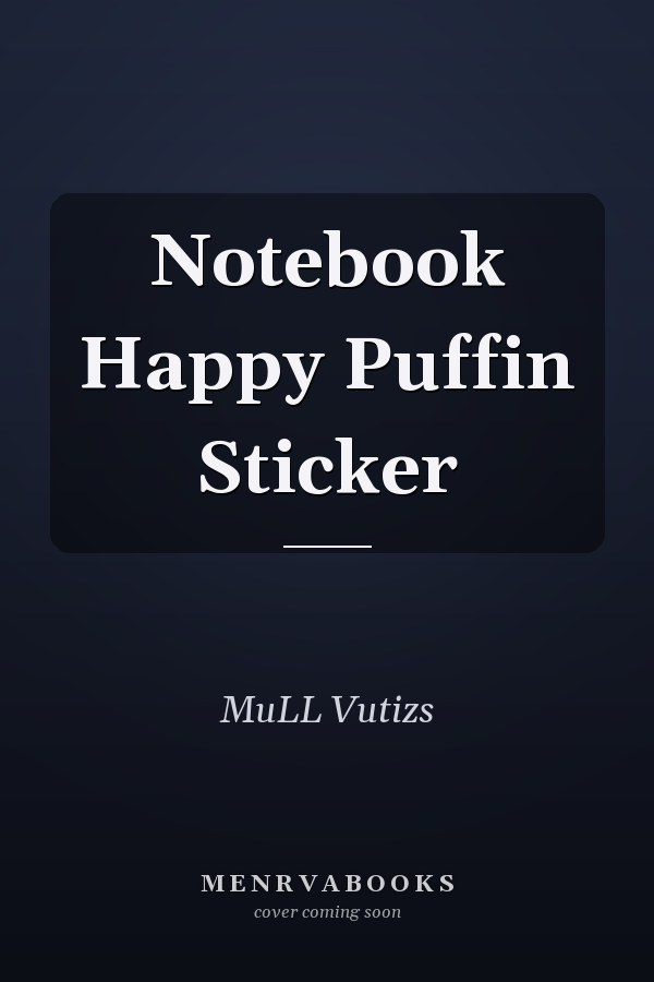 Notebook Happy Puffin Sticker