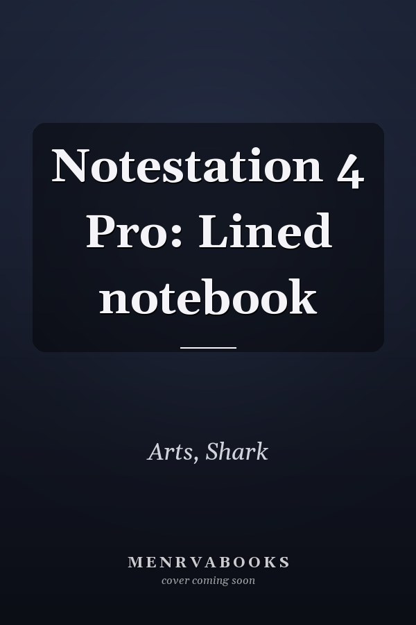Notestation 4 Pro: Lined notebook