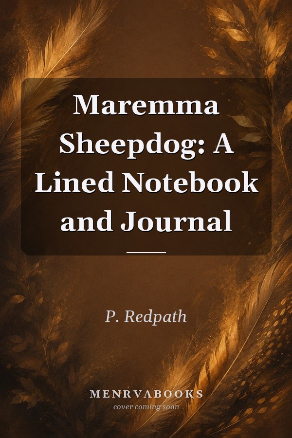 Maremma Sheepdog: A Lined Notebook and Journal