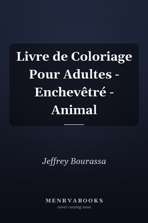 Livre de Coloriage Pour Adultes - Enchevêtré - Animal