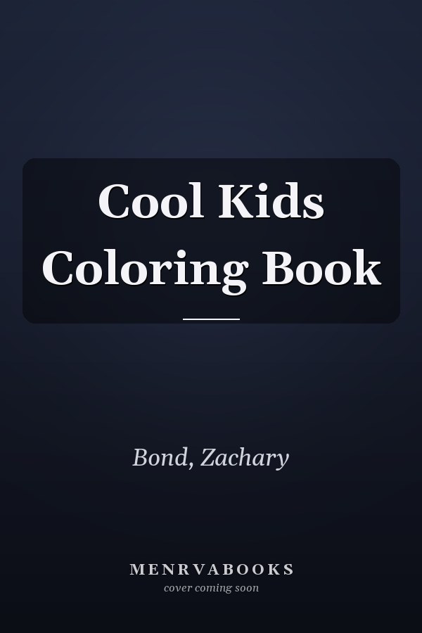Cool Kids Coloring Book