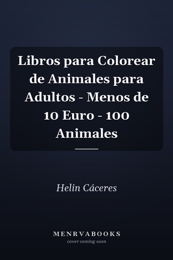 Libros para Colorear de Animales para Adultos - Menos de 10 Euro - 100 Animales