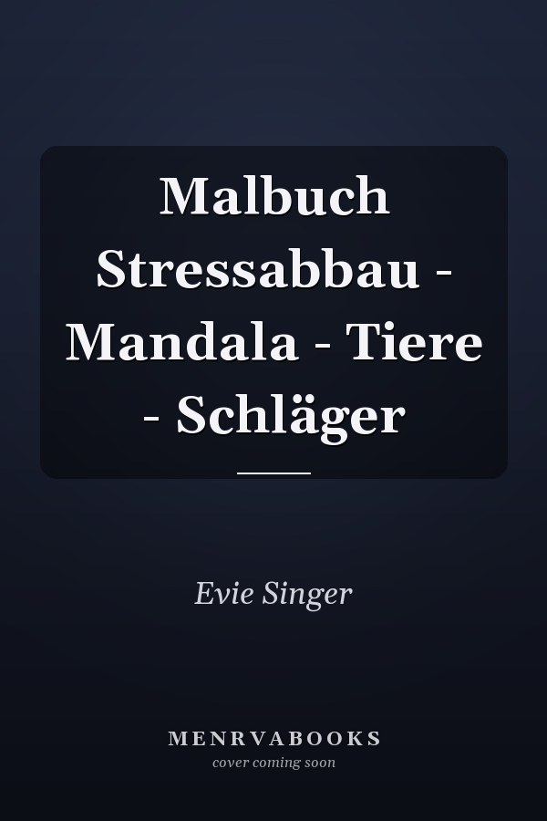 Malbuch Stressabbau - Mandala - Tiere - Schläger