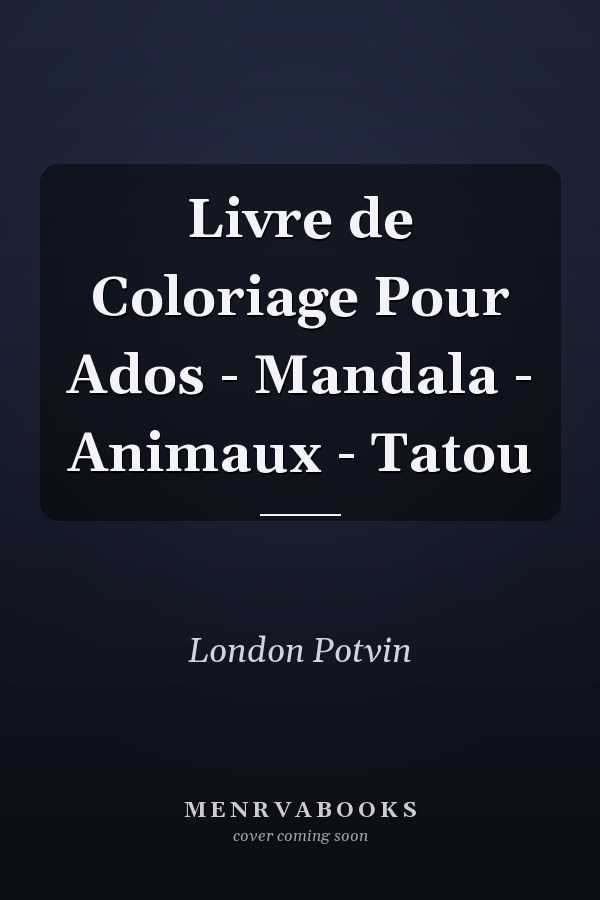 Livre de Coloriage Pour Ados - Mandala - Animaux - Tatou