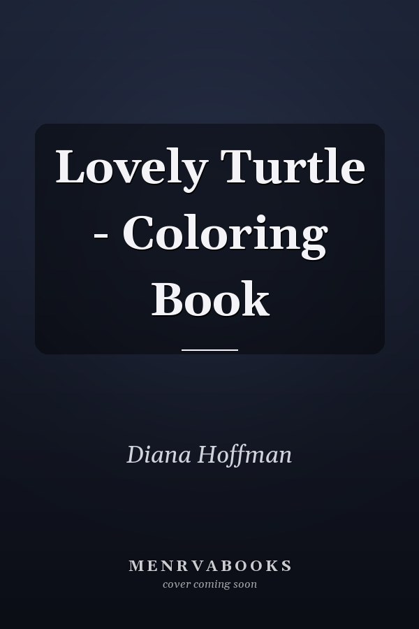 Lovely Turtle - Coloring Book