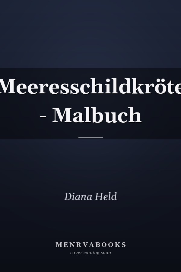 Meeresschildkröte - Malbuch