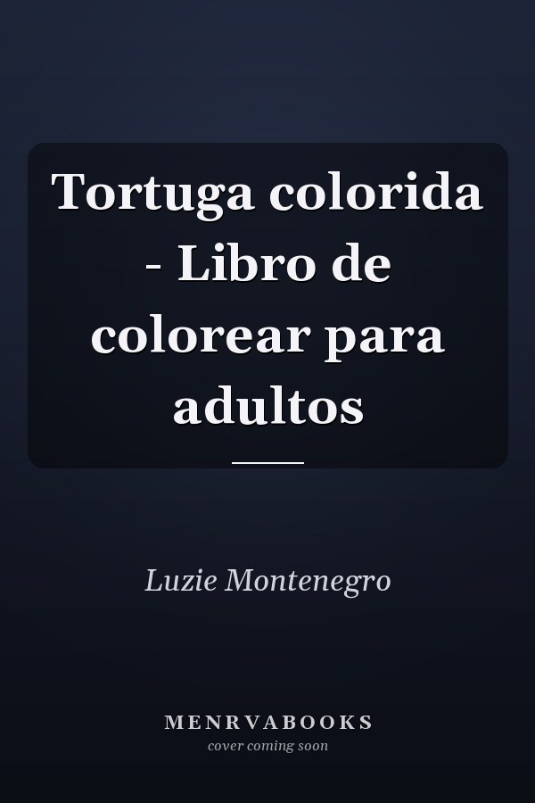 Tortuga colorida - Libro de colorear para adultos