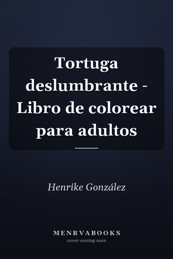 Tortuga deslumbrante - Libro de colorear para adultos