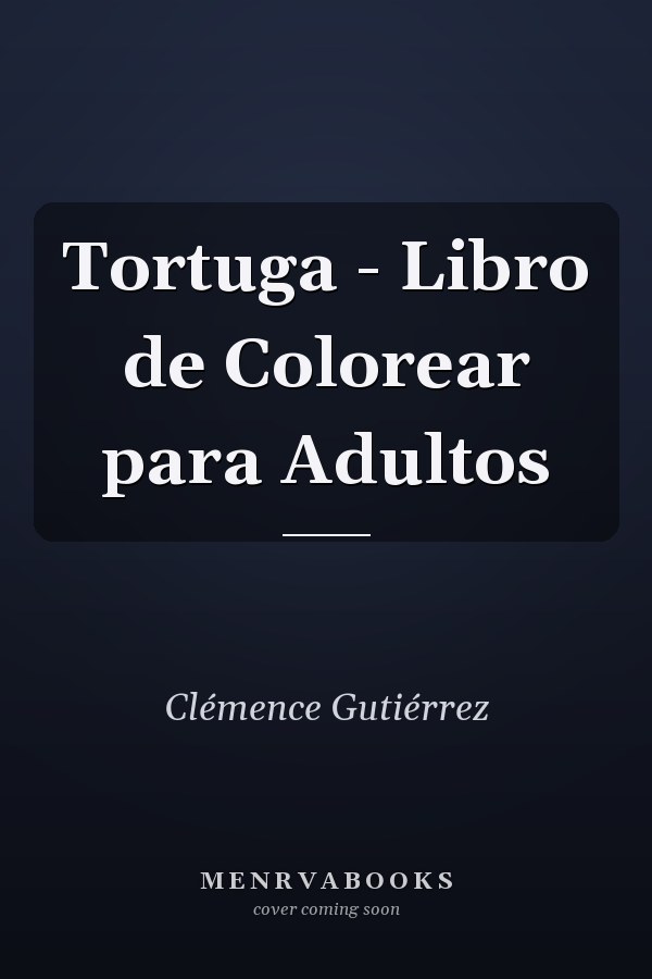Tortuga - Libro de Colorear para Adultos