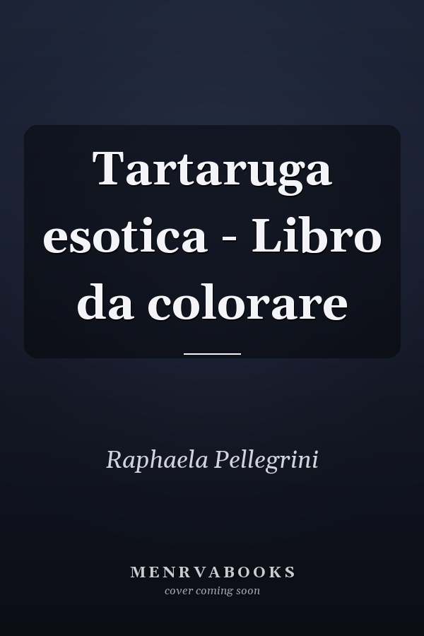 Tartaruga esotica - Libro da colorare