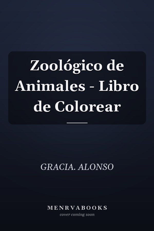 Zoológico de Animales - Libro de Colorear