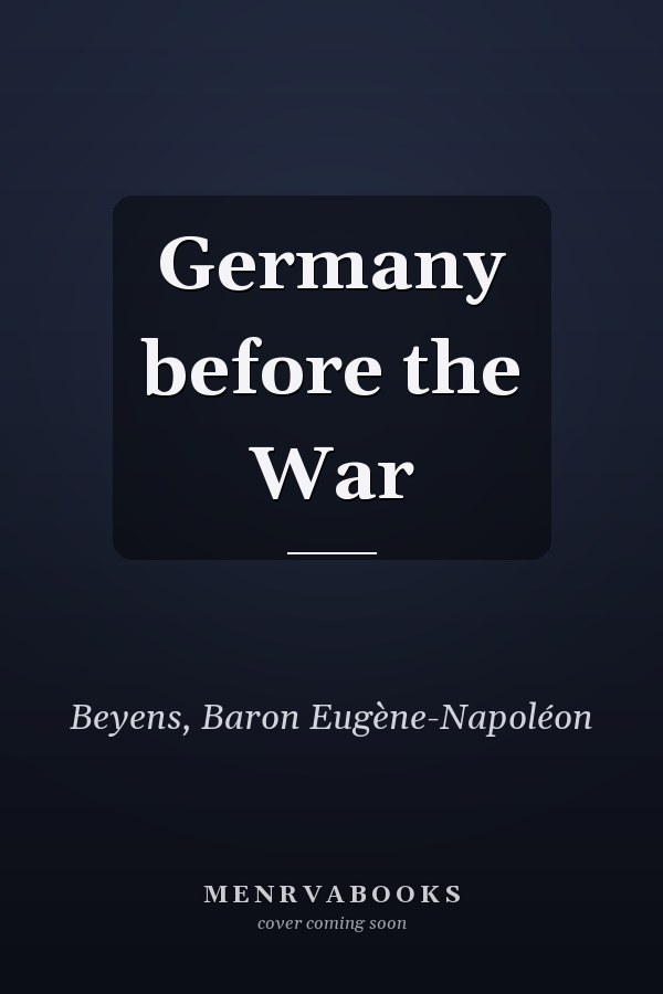 Germany before the War