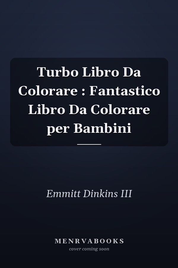 Turbo Libro Da Colorare : Fantastico Libro Da Colorare per Bambini