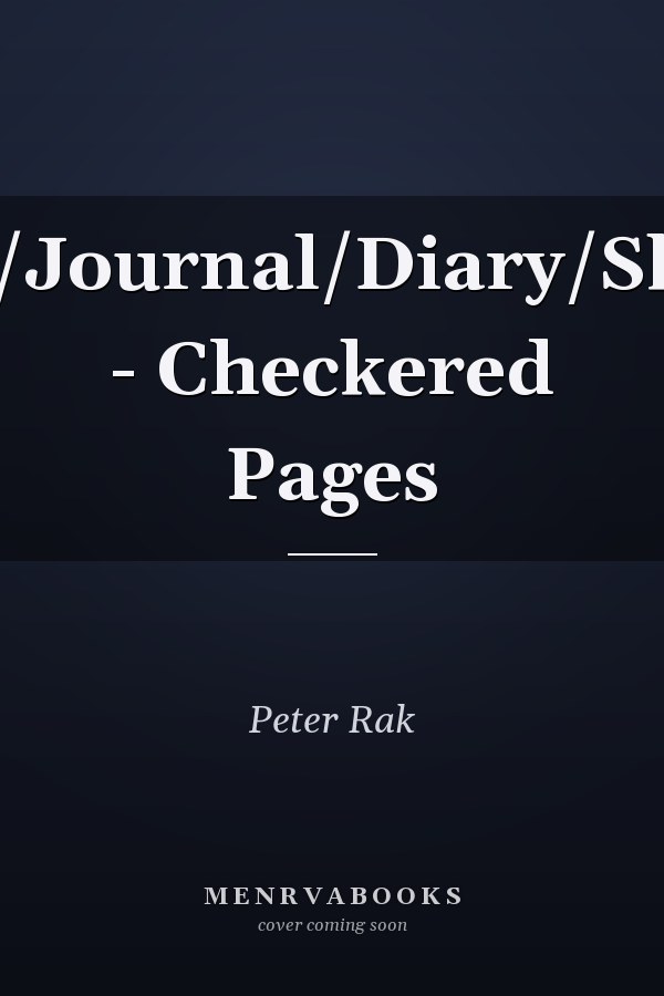 Notebook/Journal/Diary/Sketchbook - Checkered Pages