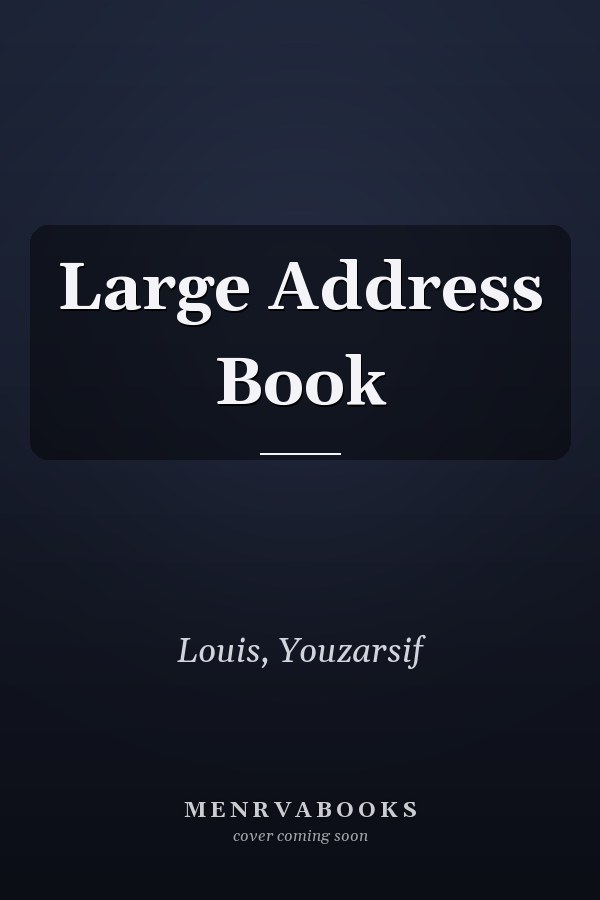 Large Address Book