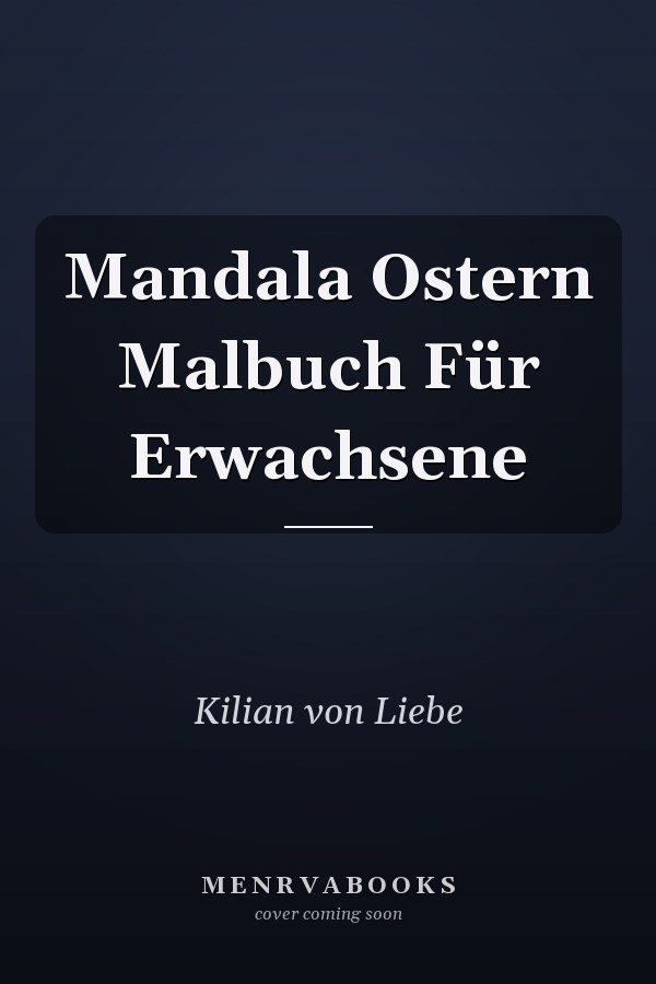 Mandala Ostern Malbuch Für Erwachsene