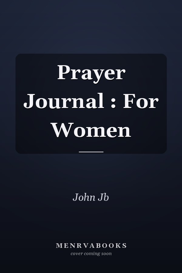 Prayer Journal : For Women