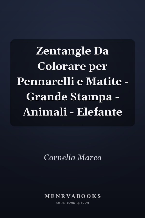 Zentangle Da Colorare per Pennarelli e Matite - Grande Stampa - Animali - Elefante