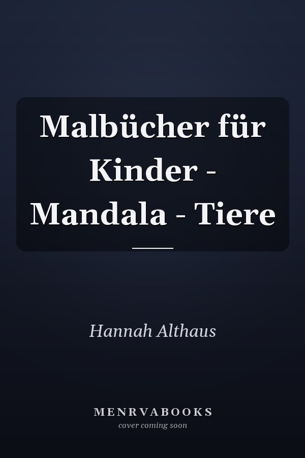 Malbücher für Kinder - Mandala - Tiere
