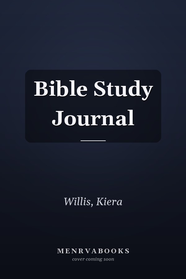 Bible Study Journal