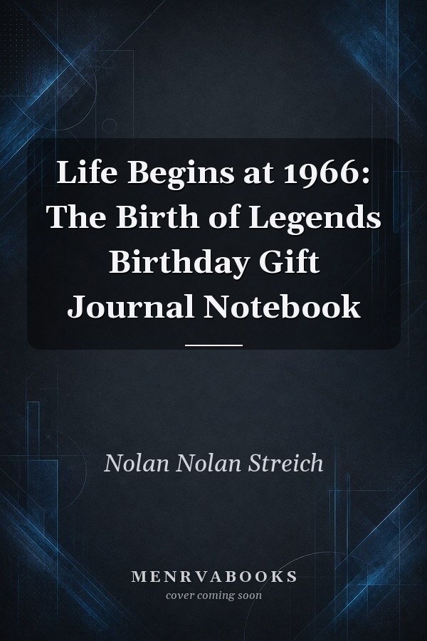 Life Begins at 1966: The Birth of Legends Birthday Gift Journal Notebook