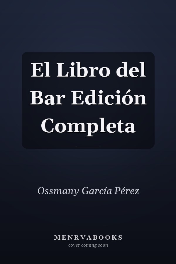 El Libro del Bar Edición Completa