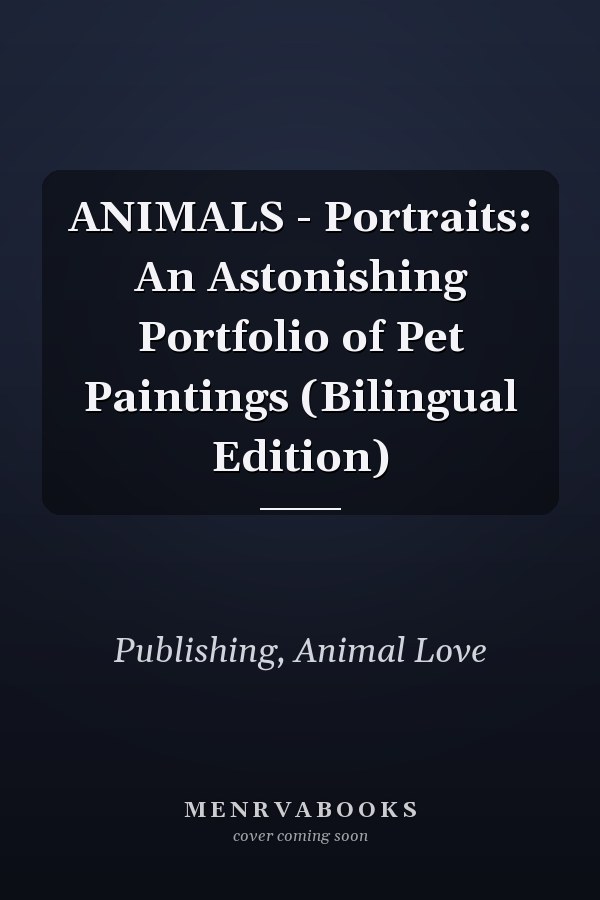 ANIMALS - Portraits: An Astonishing Portfolio of Pet Paintings (Bilingual Edition)