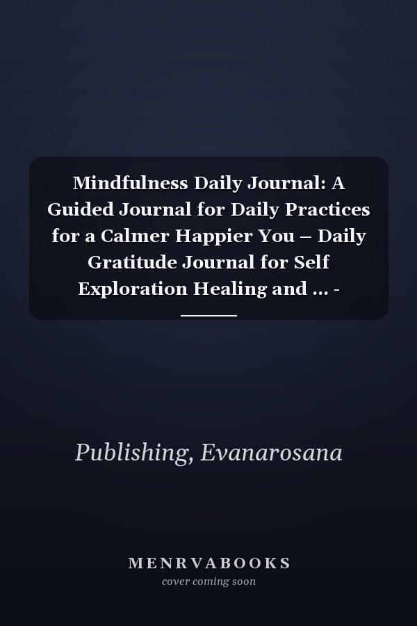 Mindfulness Daily Journal: A Guided Journal for Daily Practices for a Calmer Happier You – Daily Gratitude Journal for Self Exploration Healing and ... - Mindful Life Journal for Women Men Teens
