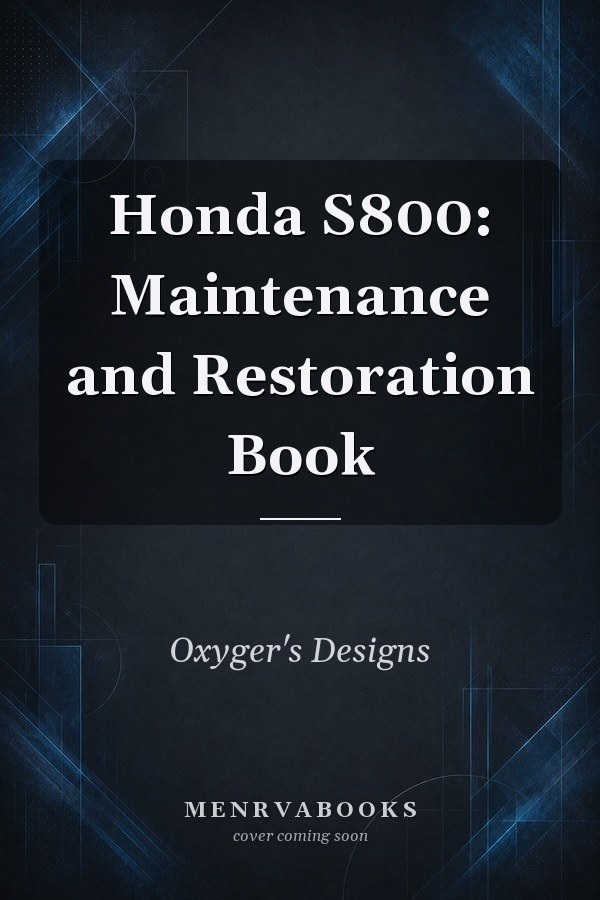 Honda S800: Maintenance and Restoration Book