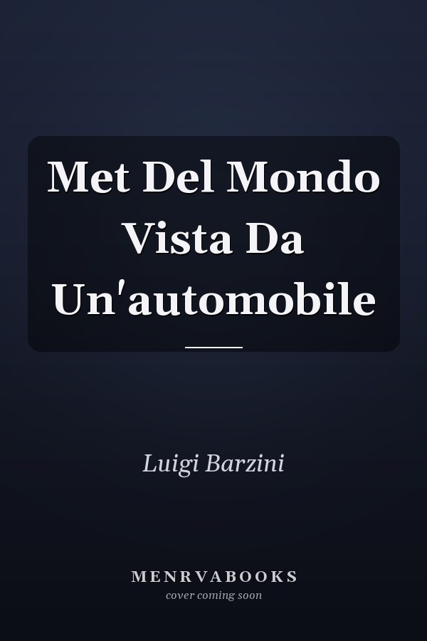 Met Del Mondo Vista Da Un'automobile