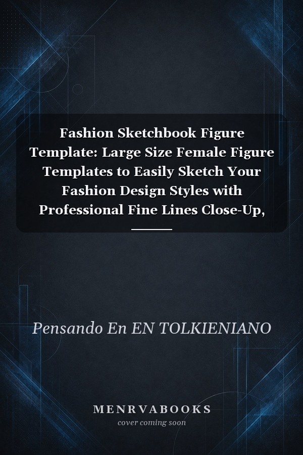 Fashion Sketchbook Figure Template: Large Size Female Figure Templates to Easily Sketch Your Fashion Design Styles with Professional Fine Lines Close-Up, Front, Side and Back