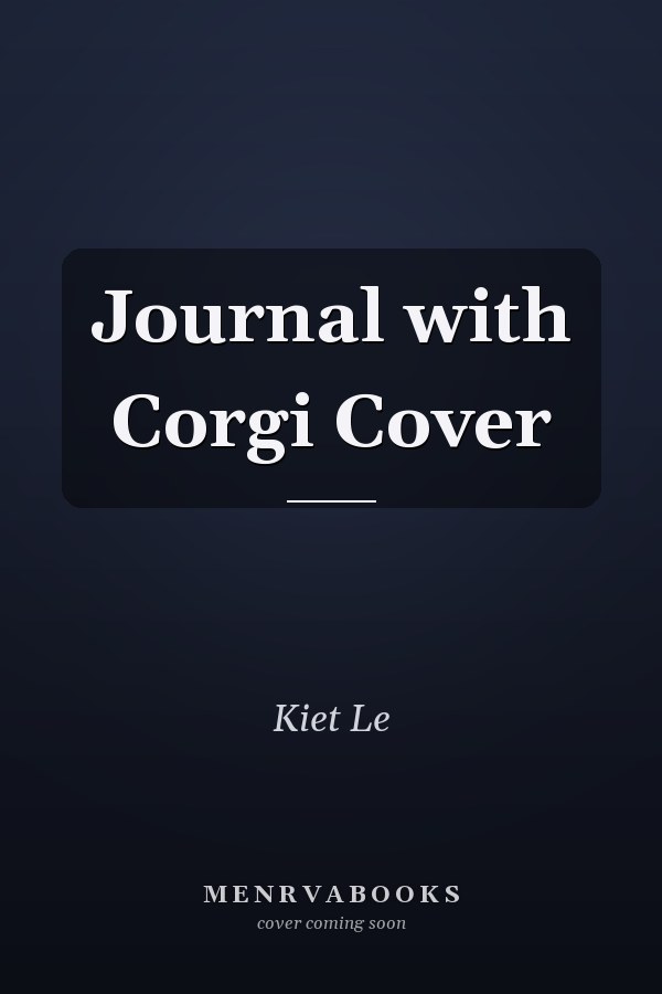 Journal with Corgi Cover