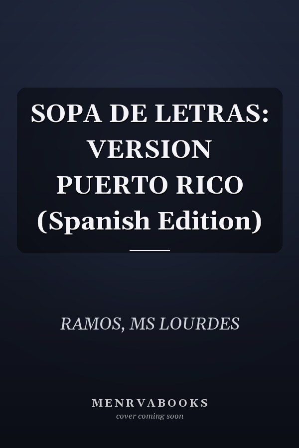 SOPA DE LETRAS: VERSION PUERTO RICO (Spanish Edition)