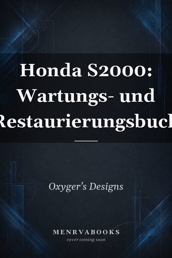 Honda S2000: Wartungs- und Restaurierungsbuch