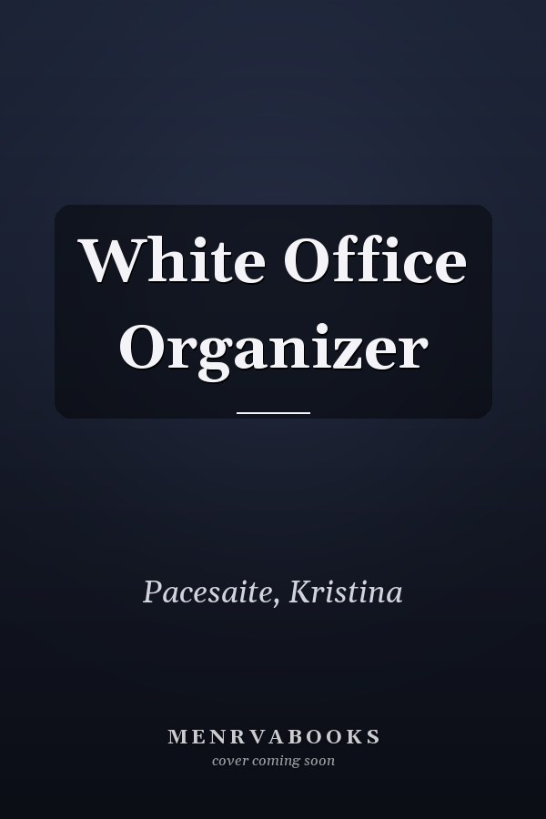 White Office Organizer