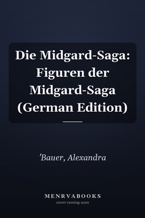 Die Midgard-Saga: Figuren der Midgard-Saga (German Edition)