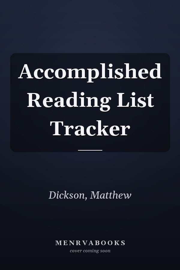 Accomplished Reading List Tracker