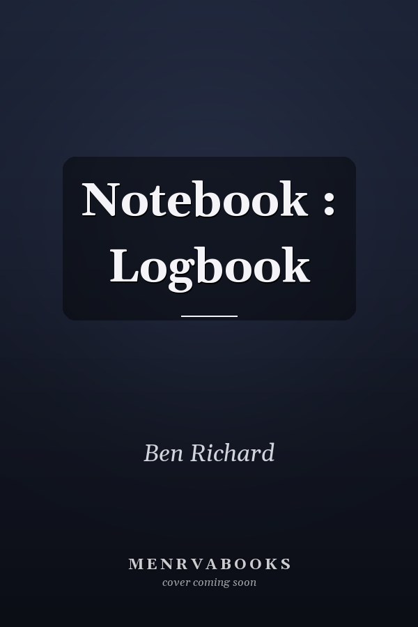 Notebook : Logbook