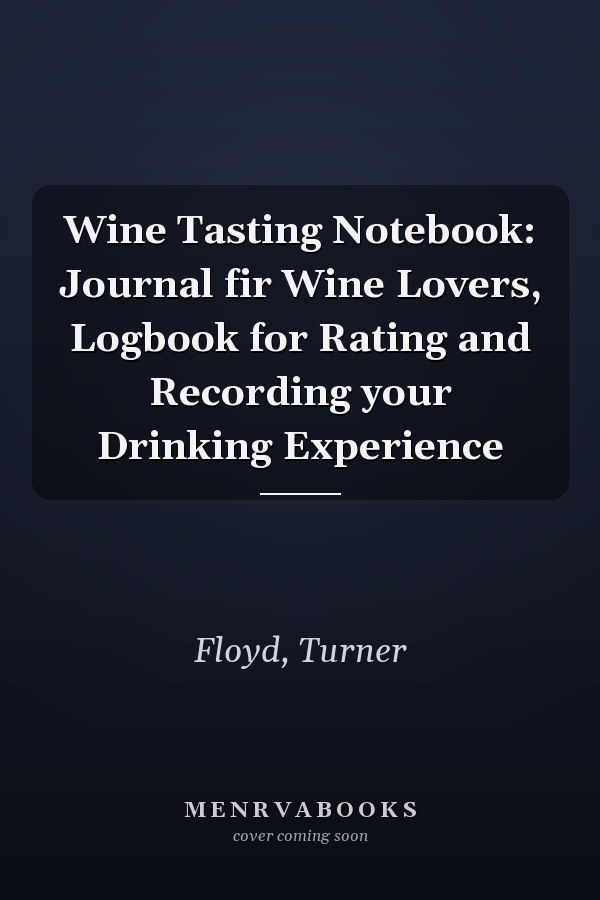 Wine Tasting Notebook: Journal fir Wine Lovers, Logbook for Rating and Recording your Drinking Experience