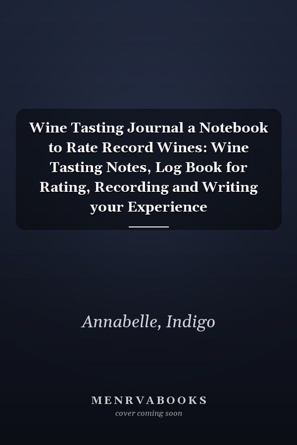 Wine Tasting Journal a Notebook to Rate Record Wines: Wine Tasting Notes, Log Book for Rating, Recording and Writing your Experience